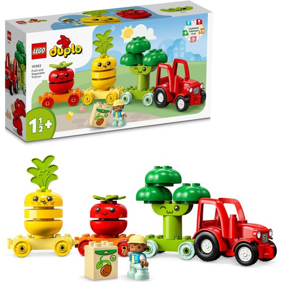 Конструктор LEGO DUPLO My First Трактор для вирощування фруктів та овочів 19 деталей (10982) | Зображення 5