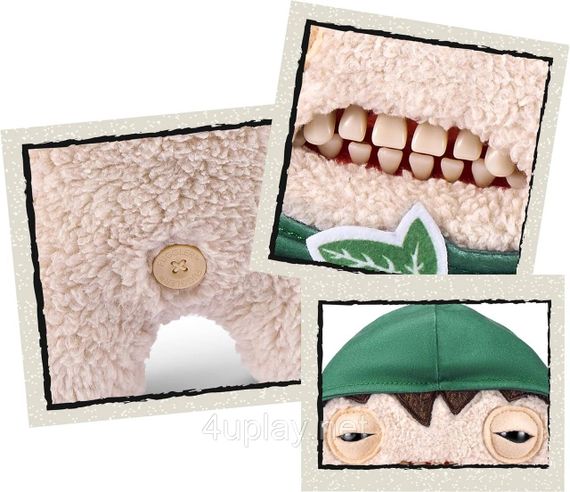 Мягкая плюшевая игрушка Фуглер Фродо из Властелин колец 23 см Fuggler The Lord of the Rings Frodo by Zuru | Зображення 2