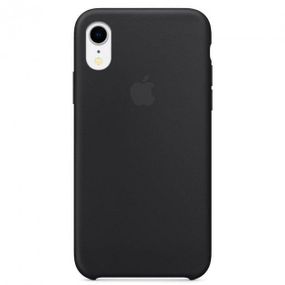 Силіконовий чохол Apple Silicone Case Black для iPhone XR