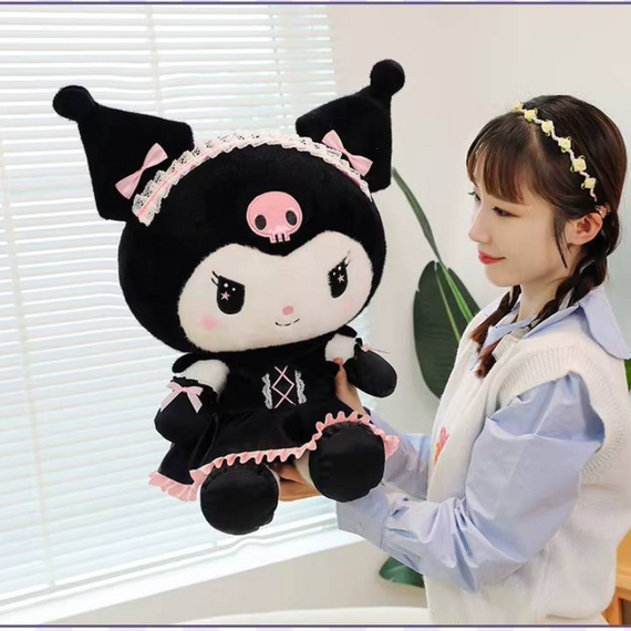 Лялька Куромі 34 см, м'яка плюшева іграшка Аніме Куромі, оригінальна іграшка для дівчаток | Зображення 1
