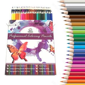 Набір різнокольорових олівців 48 шт Vincis Secret / Олівці для малювання