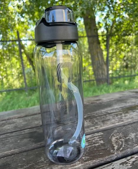 Пляшка для води Casno 1000 мл KXN-1258 Чорна (KXN-1258_Black) | Зображення 7