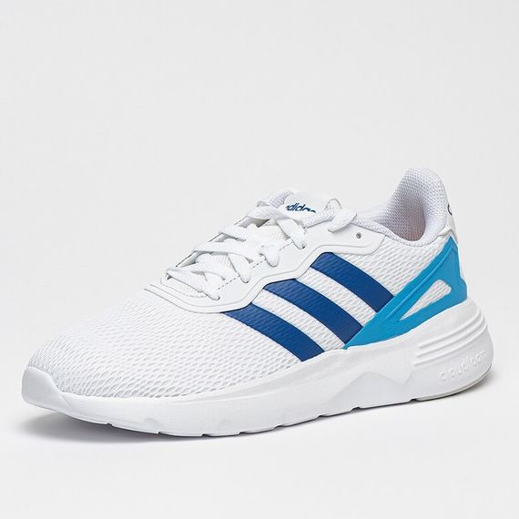 Кроссовки мужские adidas Nebzed Cloudfoam GX4283 (белые, текстиль, беговые, повседневные, бренд адидас) | Зображення 2
