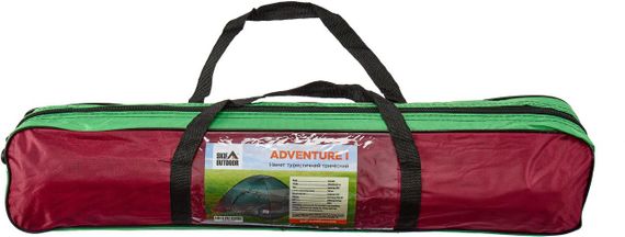 Палатка Skif Outdoor Adventure 200x200 см Зелёная Палатка туристическая Палатка для отдыха Трехместная палатка | Зображення 4