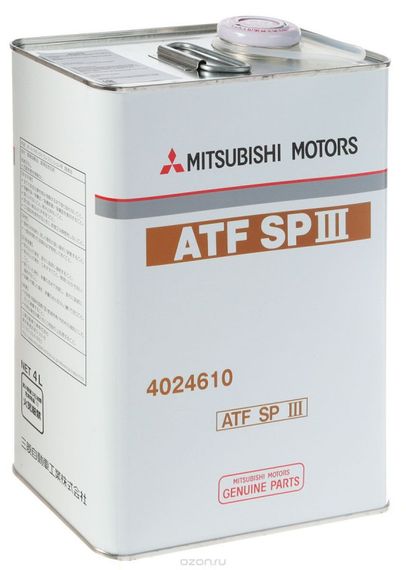 Трансмісійна олива Mitsubishi ATF SP III USA 4 л