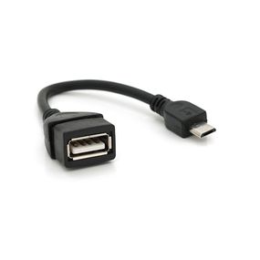 Кабель USB 2.0 AF/Micro-B OTG, 0.1m арт.788
