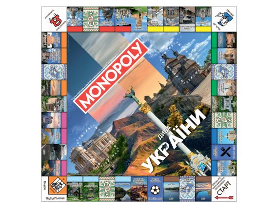 Настольная игра Monopoly. Чудеса Украины (Монополия) | Зображення 3