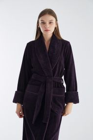 Женский халат Nusa 4195, фиолетовый, 3XL