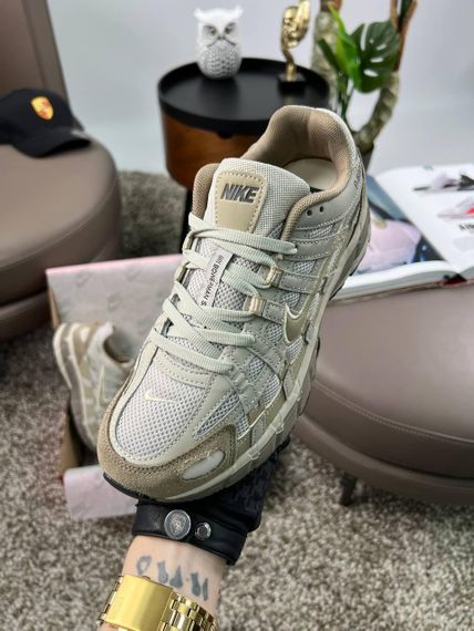 Чоловічі кросівки P-6000 S Reflective Beige Brown весна / літо / осінь A3829 | Зображення 4