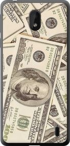 Чехол на Nokia 1 Plus Доллары "3016u-1677-17620"