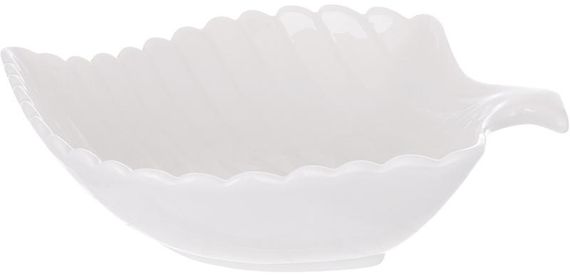 Салатники порцелянові "White City Лист", набір 2 салатники 28х21см