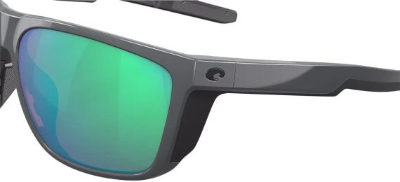 Очки Costa Del Mar Ferg XL Shiny Gray Green Mirror 580G | Зображення 5