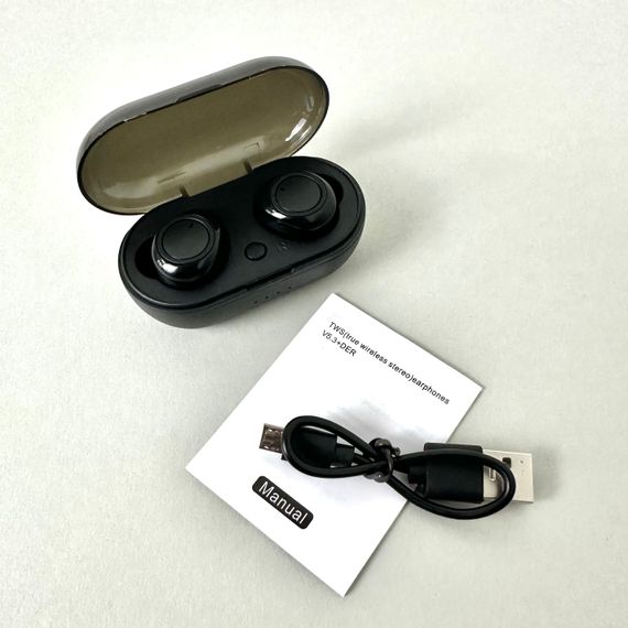 Бездротові навушники Y50 series, EarBuds (Чорний) | Зображення 3