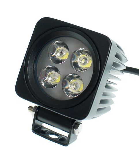 Светодиодная фара AllLight 13 type 12W 4chip EPISTAR spot 9-30V | Зображення 2