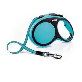 Рулетка Flexi New Comfort L, лента 8 м, синий