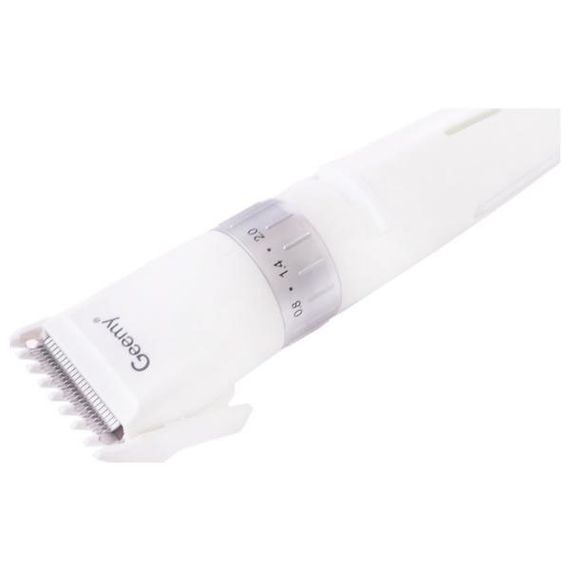 Аккумуляторная машинка для стрижки волос Gemei GM-6042. QO-306 Цвет: белый