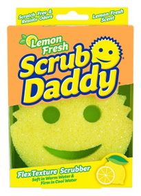 Губка для чистки Scrub Daddy The Original FlexTexture Scrubber Lemon Fresh