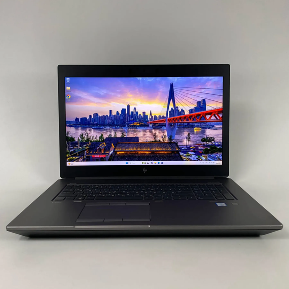 Мобільна робоча станція Б-клас HP zBook 17 G6 / 17.3" (1920x1080) IPS / Intel Core i7-9750H (6 (12) ядер по 2.6 - 4.5 GHz) / 16 GB DDR4 / 512 GB SSD / nVidia Quadro T1000, 4 GB GDDR5, 128-bit / WebCam / TouchID б/в + Подарунок Бездротова миша / USB | Зображення 1