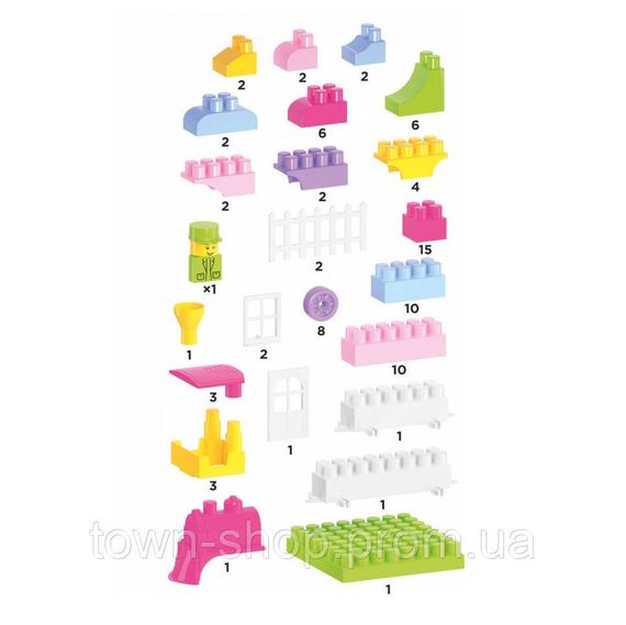 Игрушка "Конструктор ТехноК", арт.6535TXK 90 дет. | Зображення 4