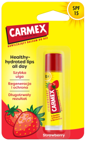 Зволожувальний бальзам для губ CARMEX, SPF 15 Strawberry