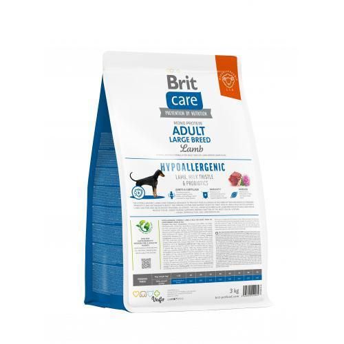 Сухий корм Brit Care Dog Hypoallergenic Adult Large Breed для собак великих порід, гіпоалергенний з ягням, | Зображення 2