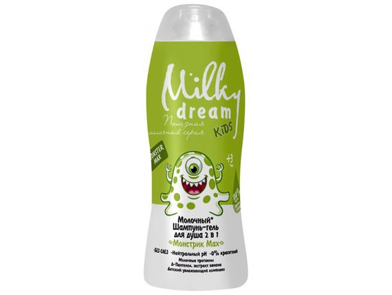 Milky Dream шампунь-гель для душу 2в1 "Монстрик Мах" 300 мл.