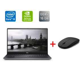 Игровой ультрабук Dell Vostro 7590 / 15.6" (1920x1080) IPS / Intel Core i5-9300H (4 (8) ядра по 2.4 - 4.1 GHz) / 16 GB DDR4 / 512 GB SSD / nVidia GeForce GTX 1050, 3 GB GDDR5, 96-bit / WebCam / HDMI б/у + Подарок Беспроводная мышь / USB