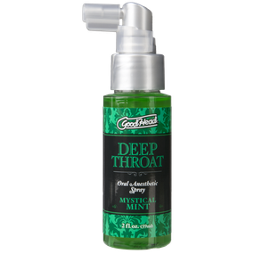 Спрей для глибокого мінету Doc Johnson GoodHead DeepThroat Spray, Мʼята