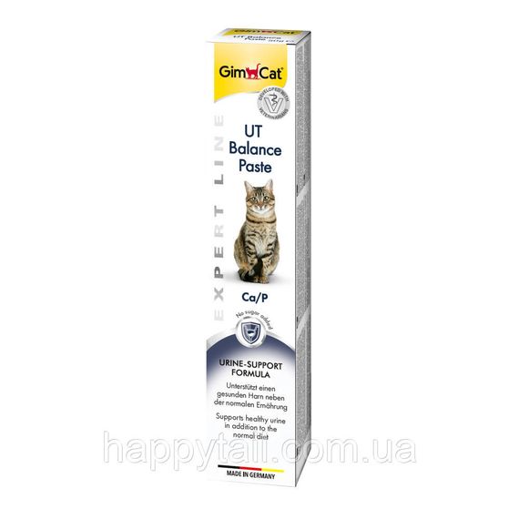 Вітаміни GimCat Expert Line UT Balance для котів паста для нирок та сечовивідних шляхів 50 г | Зображення 2