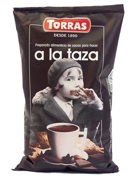 Гарячий шоколад розчинний Torras a la taza, 360г, Іспанія, без глютену