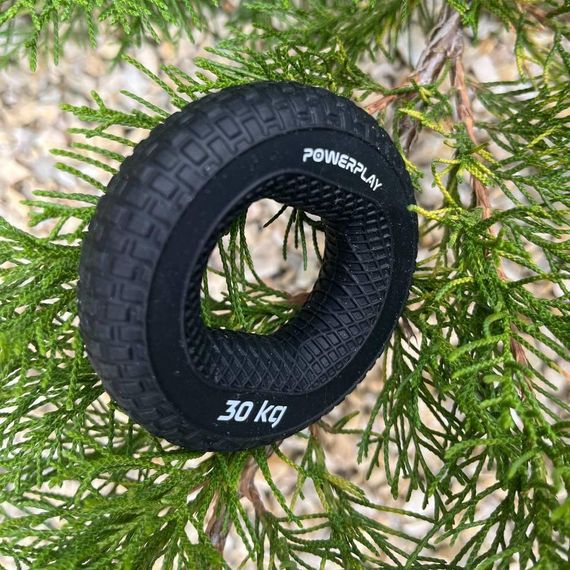 Эспандер кистевой силиконовый Паверплей PP-4333 Hand Grip Hard 30 кг. Черный | Зображення 4
