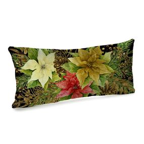 Подушка для дивану оксамитова Різдво 50x24 см (52BP_17NG010)