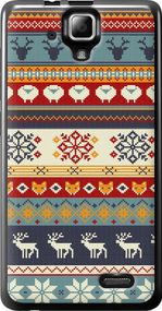 Чехол на Lenovo A536 Рождественский орнамент "3303u-149-17620"