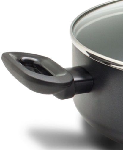 Сотейник із кришкою GreenPan Torino CC001694-001 28 см 4.2 л чорний | Зображення 2