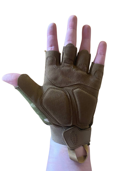 Рукавички тактичні KOMBAT UK Alpha Fingerless Tactical Gloves | Зображення 5
