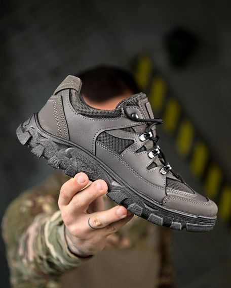 Демісезонні міські кросівки PROJECT grey ПП7824 | Зображення 8