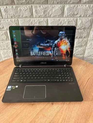 Ноутбук Сенсорний Asus Q534U x360 15,6"4K IPS i7 7500U 16Gb SSD 256Gb GTX 950M Б/У | Зображення 1