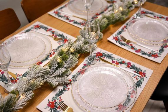 Набір сервірувальних серветок Ardesto Happy Holidays ART15HH 30х45 см 2 шт | Зображення 1