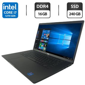 Ультрабук Dell Latitude 7530 / 15.6" (1920x1080) IPS / Intel Core i7-1255U (10 (12) ядер по 1.7 - 4.7 GHz) / 16 GB DDR4 / 240 GB SSD / Intel Iris Xe Graphics / WebCam б/у