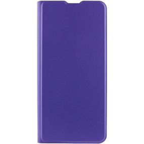 Кожаный чехол-книжка GETMAN Elegant (PU) для Motorola Moto E40 Фиолетовый