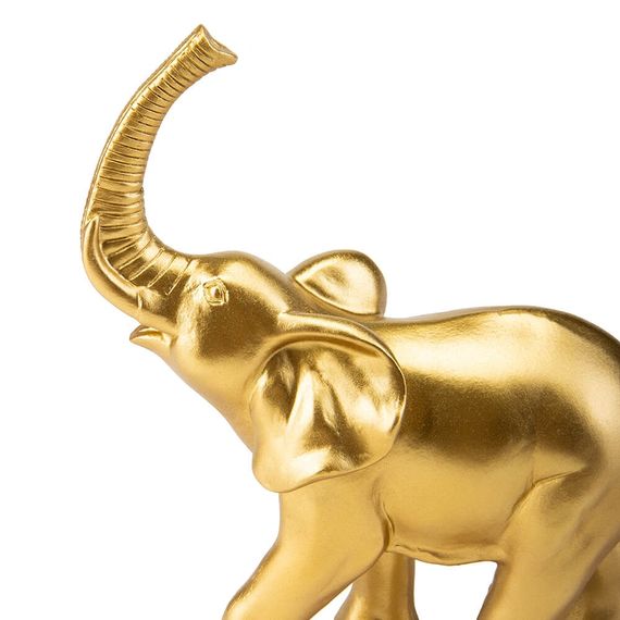 Декоративна статуетка Golden elephant 20 см | Зображення 2