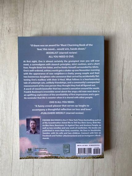 A Man Called Ove / Людина на ім’я Уве — англійською мовою, Fredrik Backman | Зображення 1