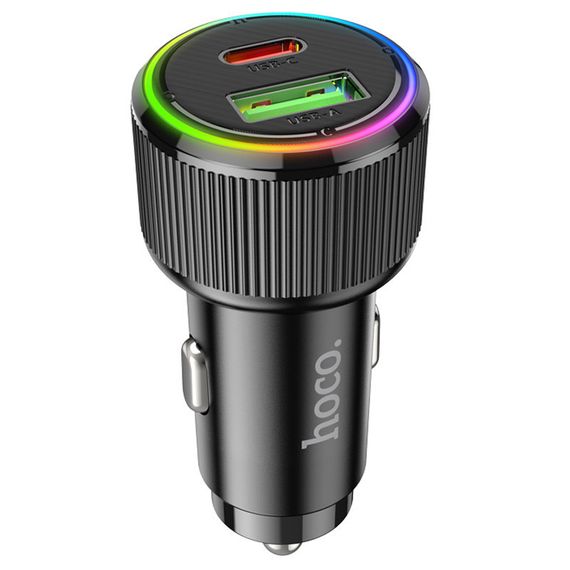 АЗП Hoco NZ14A Guerrero PD20W+QC3.0 (1C1A) Black | Зображення 4