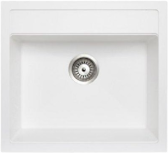 Кухонна мийка Fabiano Quadro 56x51 Alpine White 8221.301.0545