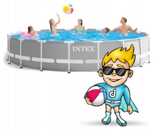 Басейн каркасний 20 в 1 Intex 26756, 610 х 132 см (DM-26756-20W1) | Зображення 1