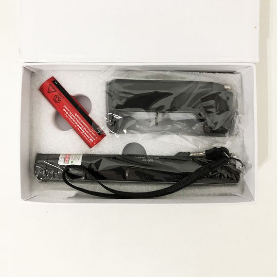 Лазер с зеленым лучом аккумуляторный Green Laser Pointer JD-303, Интерактивная QZ-580 лазерная указка | Зображення 1