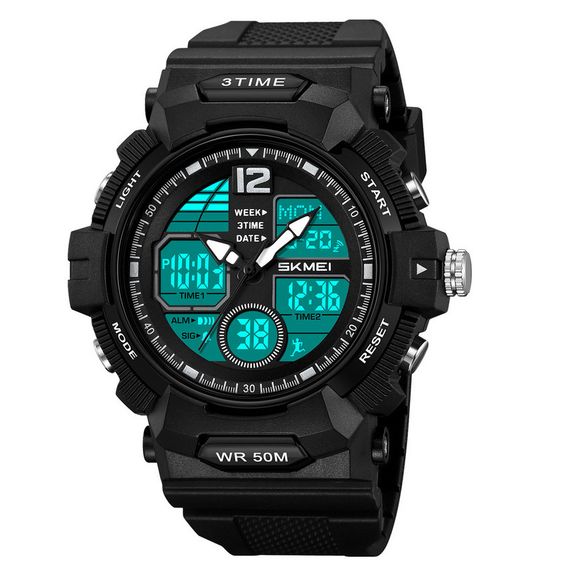 Бюджетные спортивные часы SKMEI, Водонепроницаемые часы с гарантией Лучшие военные CG-33 | Зображення 1