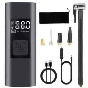 Компрессор портативный автомобильный 12V 6000мАч