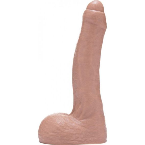 Фалоімітатор з мошонкою та закритою головкою реалістичний Fleshjack Boys-Diego Sans Dildo, тілесний Sex Aura | Зображення 1