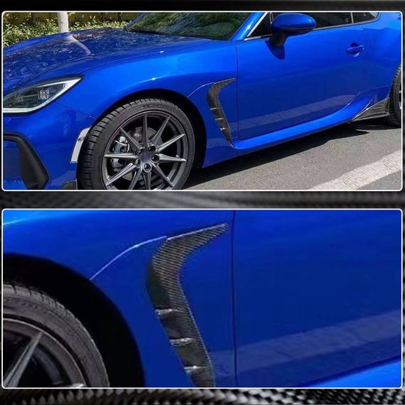 Накладки на крила (Карбон) для Subaru BRZ 2021- рр | Зображення 3